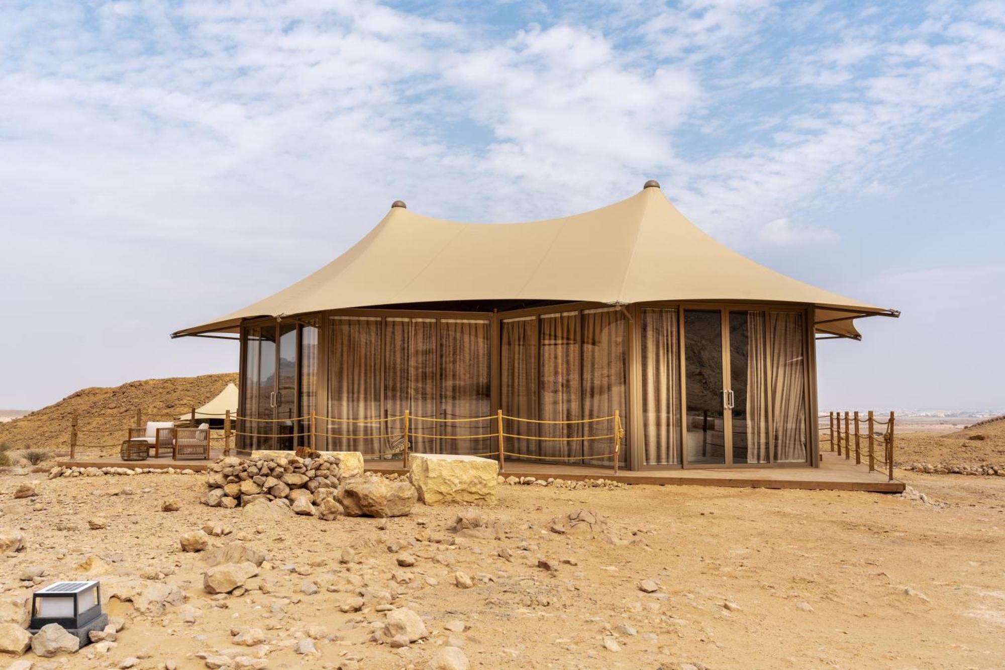 Pura Eco Retreat, Jebel Hafit Desert Park Al Ain Bagian luar foto