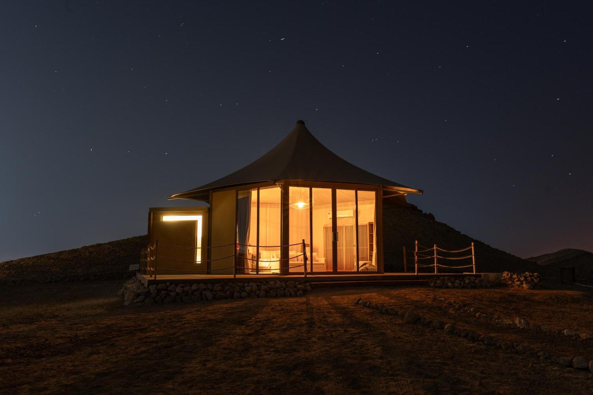 Pura Eco Retreat, Jebel Hafit Desert Park Al Ain Bagian luar foto