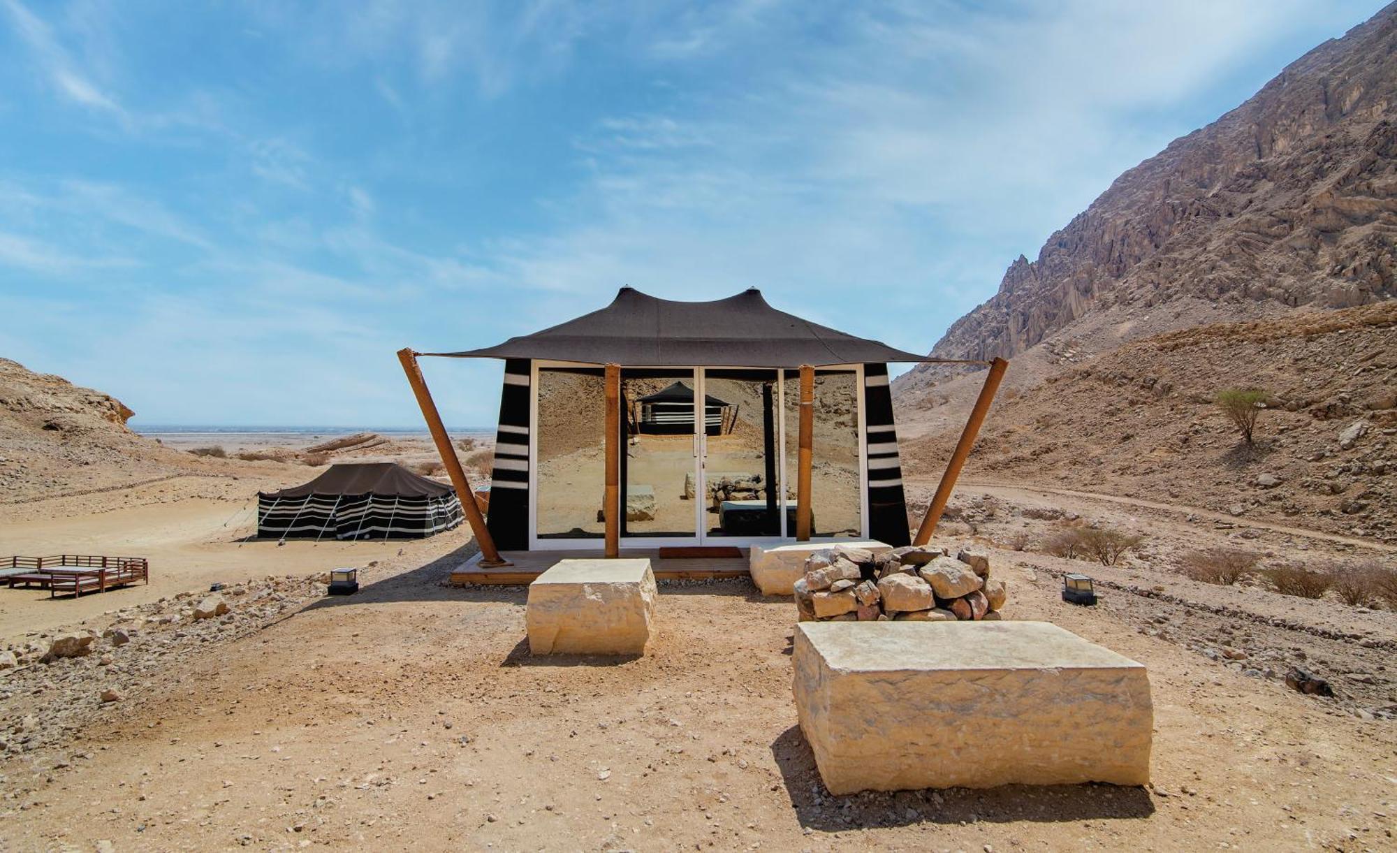 Pura Eco Retreat, Jebel Hafit Desert Park Al Ain Bagian luar foto