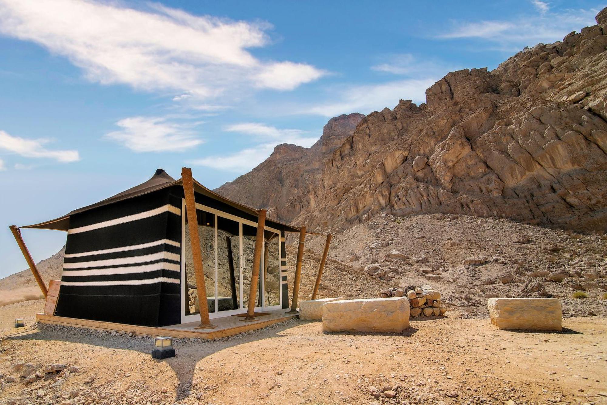 Pura Eco Retreat, Jebel Hafit Desert Park Al Ain Bagian luar foto